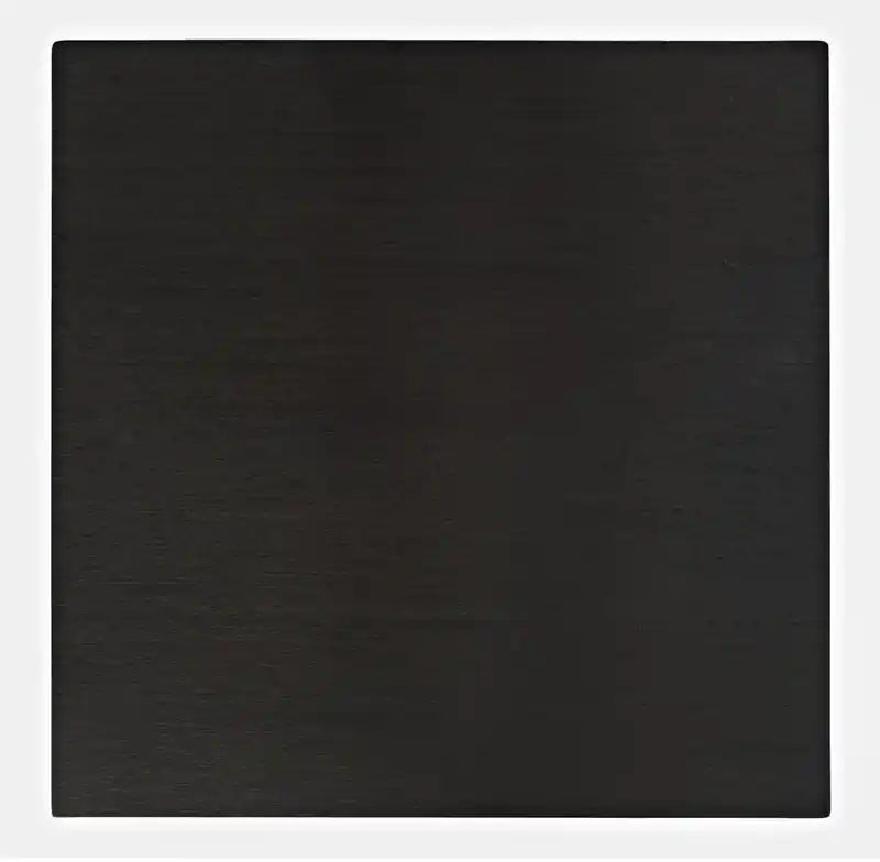 Table d'appoint rustique de 24 po avec rangement et étagère - Bois anthracite