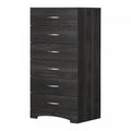 Step One 6-drawer Chest - Gray Oak