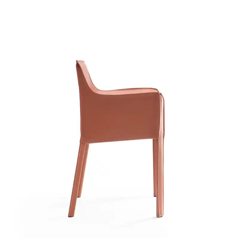Chaise de salle à manger en similicuir - Argile