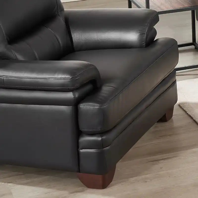 Fauteuil en cuir