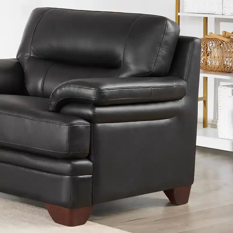 Fauteuil en cuir