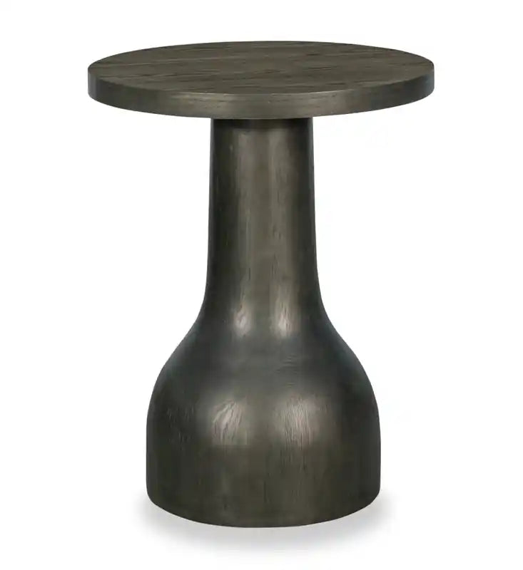 Table d'appoint ronde moderne en bois massif 20 - Marsouin
