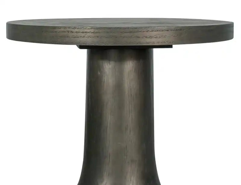 Table d'appoint ronde moderne en bois massif 20 - Marsouin