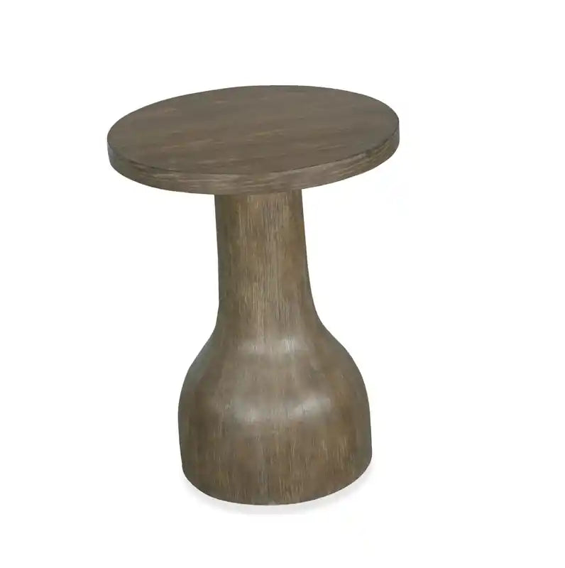 Table d'appoint ronde moderne en bois massif 20 - Marsouin