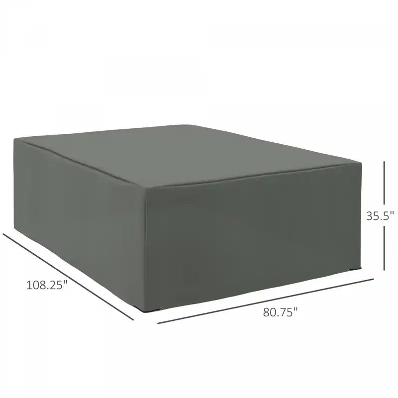 Housse pour mobilier de jardin de patio