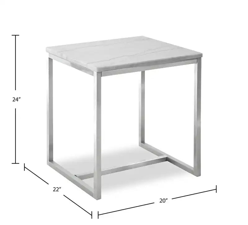Table d'appoint moderne en marbre (20 modèles)